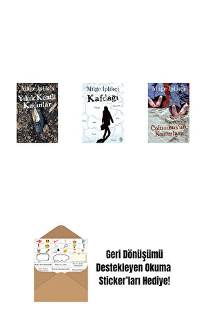 Yıkık Kentli Kadınlar + Kafdağı + Columbus'un Kadınları + Okuma Sticker'ları