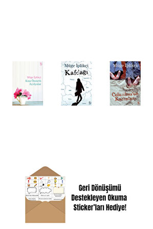 Kısa Ömürlü Açelyalar + Kafdağı + Columbus'un Kadınları + Okuma Sticker'ları