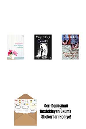 Kısa Ömürlü Açelyalar + Cemre + Columbus'un Kadınları + Okuma Sticker'ları