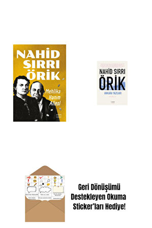 Mehlika Hanım Ailesi + Ankara Yazıları + Okuma Sticker'ları