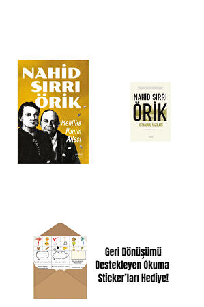 Mehlika Hanım Ailesi + İstanbul Yazıları + Okuma Sticker'ları