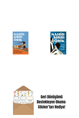 Seyahat ve Seyahat Edebiyatı Üzerine Yazılar + Her Şey Bitmeden,  Gece Olmadan + Okuma Sticker'ları