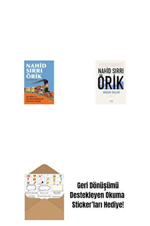 Seyahat ve Seyahat Edebiyatı Üzerine Yazılar + Ankara Yazıları + Okuma Sticker'ları