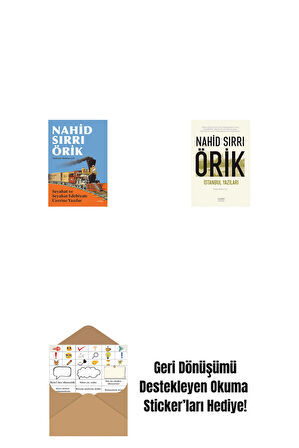 Seyahat ve Seyahat Edebiyatı Üzerine Yazılar + İstanbul Yazıları + Okuma Sticker'ları