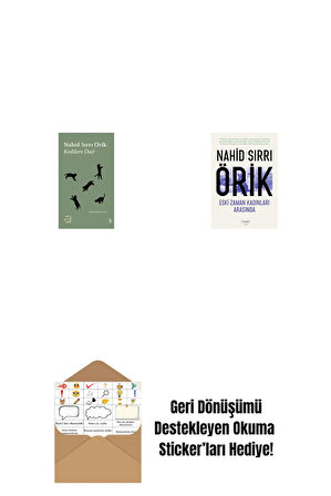 Everest Açıkhava 29 - Kedilere Dair + Eski Zaman Kadınları Arasında + Okuma Sticker'ları