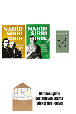 Mehlika Hanım Ailesi + Teselli yahut Turnede  Bir Artist Öldürüldü + Everest Açıkhava 29 - Kedilere Dair + Okuma Sticker'ları