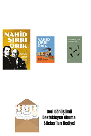 Mehlika Hanım Ailesi + Seyahat ve Seyahat Edebiyatı Üzerine Yazılar + Everest Açıkhava 29 - Kedilere Dair + Okuma Sticker'ları