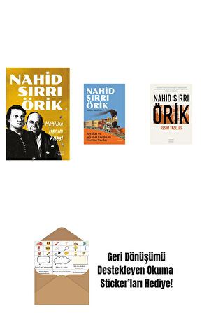 Mehlika Hanım Ailesi + Seyahat ve Seyahat Edebiyatı Üzerine Yazılar + Resim Yazıları + Okuma Sticker'ları