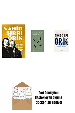 Mehlika Hanım Ailesi + Everest Açıkhava 29 - Kedilere Dair + Ankara Yazıları + Okuma Sticker'ları