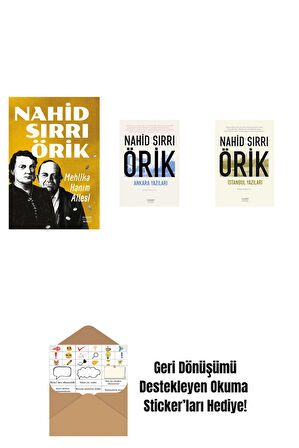 Mehlika Hanım Ailesi + Ankara Yazıları + İstanbul Yazıları + Okuma Sticker'ları