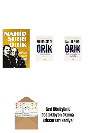 Mehlika Hanım Ailesi + Ankara Yazıları + Eski Zaman Kadınları Arasında + Okuma Sticker'ları