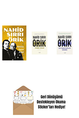 Mehlika Hanım Ailesi + İstanbul Yazıları + Eski Zaman Kadınları Arasında + Okuma Sticker'ları