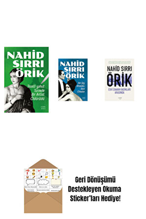 Teselli yahut Turnede  Bir Artist Öldürüldü + Her Şey Bitmeden,  Gece Olmadan + Eski Zaman Kadınları Arasında + Okuma Sticker'ları