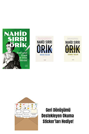 Teselli yahut Turnede  Bir Artist Öldürüldü + Ankara Yazıları + İstanbul Yazıları + Okuma Sticker'ları