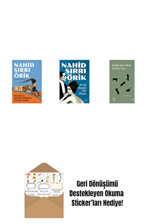 Seyahat ve Seyahat Edebiyatı Üzerine Yazılar + Her Şey Bitmeden,  Gece Olmadan + Everest Açıkhava 29 - Kedilere Dair + Okuma Sticker'ları
