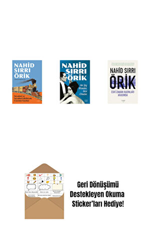 Seyahat ve Seyahat Edebiyatı Üzerine Yazılar + Her Şey Bitmeden,  Gece Olmadan + Eski Zaman Kadınları Arasında + Okuma Sticker'ları