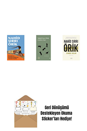 Seyahat ve Seyahat Edebiyatı Üzerine Yazılar + Everest Açıkhava 29 - Kedilere Dair + İstanbul Yazıları + Okuma Sticker'ları