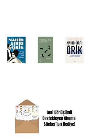 Her Şey Bitmeden,  Gece Olmadan + Everest Açıkhava 29 - Kedilere Dair + Ankara Yazıları + Okuma Sticker'ları