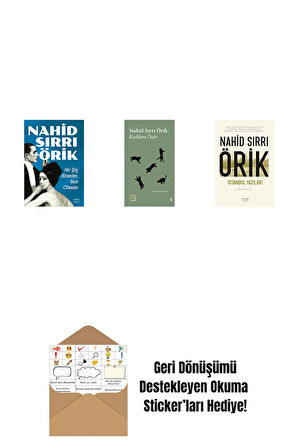 Her Şey Bitmeden,  Gece Olmadan + Everest Açıkhava 29 - Kedilere Dair + İstanbul Yazıları + Okuma Sticker'ları