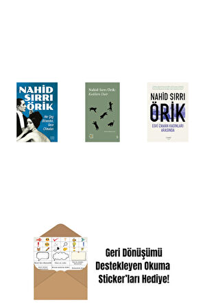 Her Şey Bitmeden,  Gece Olmadan + Everest Açıkhava 29 - Kedilere Dair + Eski Zaman Kadınları Arasında + Okuma Sticker'ları