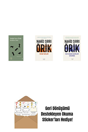 Everest Açıkhava 29 - Kedilere Dair + Resim Yazıları + Eski Zaman Kadınları Arasında + Okuma Sticker'ları