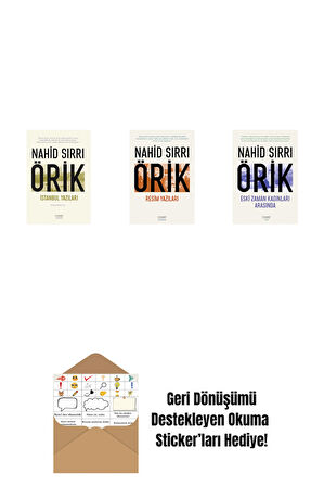 İstanbul Yazıları + Resim Yazıları + Eski Zaman Kadınları Arasında + Okuma Sticker'ları