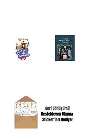 Hayatımın Müsveddesi + Naz ve Köşkteki Vampir + Okuma Sticker'ları