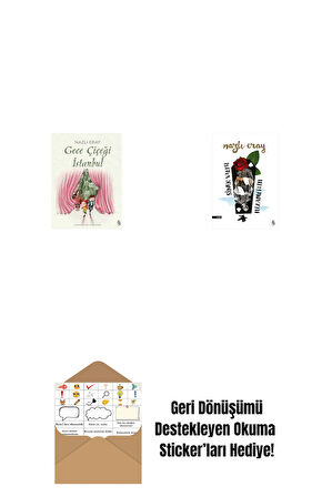 Gece Çiçeği İstanbul + Sinek Valesi Nizamettin + Okuma Sticker'ları