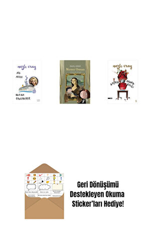 Aşk Artık Burada Oturmuyor + Mırmır Osman + Kalbin Güneybatısı + Okuma Sticker'ları