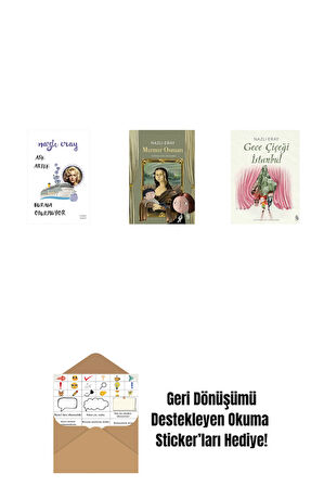 Aşk Artık Burada Oturmuyor + Mırmır Osman + Gece Çiçeği İstanbul + Okuma Sticker'ları