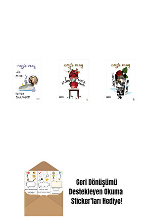 Aşk Artık Burada Oturmuyor + Kalbin Güneybatısı + Sinek Valesi Nizamettin + Okuma Sticker'ları