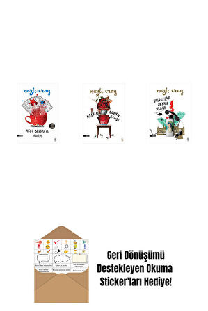 Aşkı Giyinen Adam + Kalbin Güneybatısı + Yıldızlar Mektup Yazar + Okuma Sticker'ları