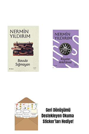Bavula Sığmayan + Rüyalar Anlatılmaz + Okuma Sticker'ları