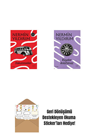 Dokunmadan + Rüyalar Anlatılmaz + Okuma Sticker'ları