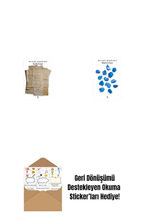 Kağıtlar + Metinler + Okuma Sticker'ları