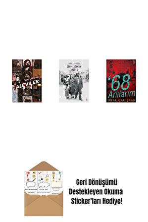 Aleviler + Çocukluğumun Tarsus'u + 68 Anılarım + Okuma Sticker'ları