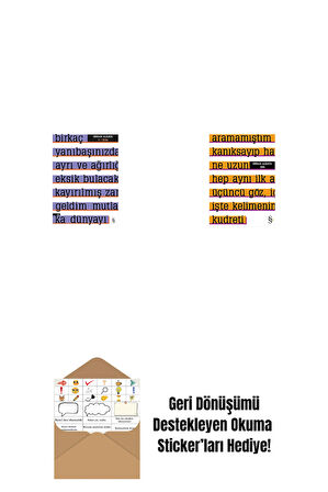 A ! Etika + Altı + Okuma Sticker'ları
