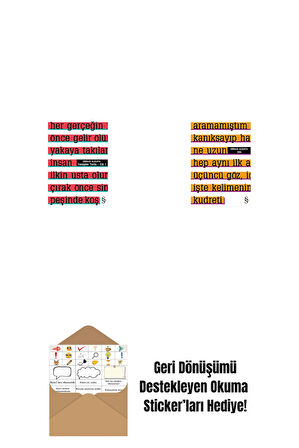 Yenilgiler Tarihi + Altı + Okuma Sticker'ları