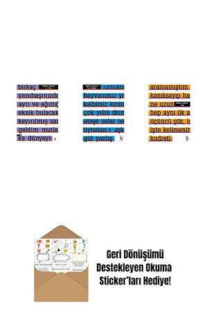 A ! Etika + Tuz Günleri + Altı + Okuma Sticker'ları