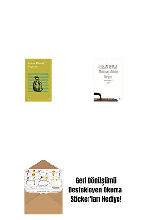 Everest Açıkhava 13 - Küçücük + Müfettişler Müfettişi - Üçkâğıtçı (2 Kitap Bir Arada) + Okuma Sticker'ları