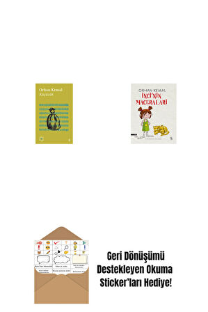 Everest Açıkhava 13 - Küçücük + İnci'nin Maceraları + Okuma Sticker'ları