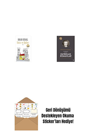 Eskici ve Oğulları (Midi Boy) + Kaybolan Romanlar + Okuma Sticker'ları