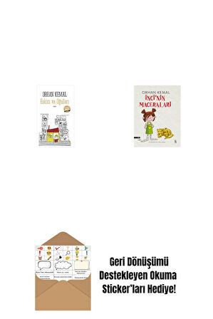 Eskici ve Oğulları (Midi Boy) + İnci'nin Maceraları + Okuma Sticker'ları