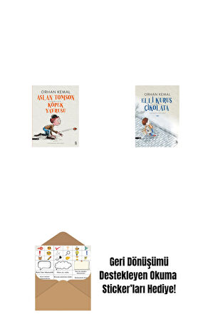 Aslan Tomson - Köpek Yavrusu + Elli Kuruş Çikolata + Okuma Sticker'ları