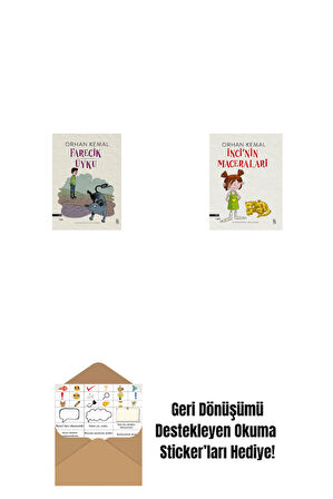Farecik Uyku + İnci'nin Maceraları + Okuma Sticker'ları