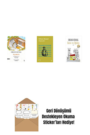 Üç Oyun + Everest Açıkhava 13 - Küçücük + Eskici ve Oğulları (Midi Boy) + Okuma Sticker'ları