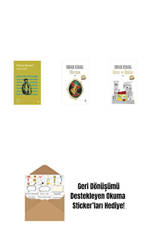 Everest Açıkhava 13 - Küçücük + Murtaza (Midi Boy) + Eskici ve Oğulları (Midi Boy) + Okuma Sticker'ları