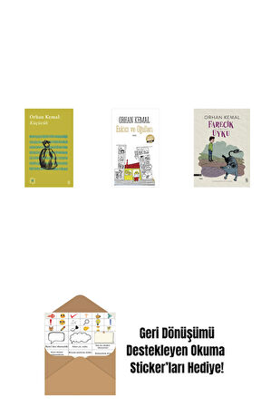 Everest Açıkhava 13 - Küçücük + Eskici ve Oğulları (Midi Boy) + Farecik Uyku + Okuma Sticker'ları