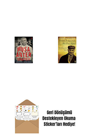 Musa Anter Cinayeti + Hevsel Bahçesinde Bir Dut Ağacı + Okuma Sticker'ları