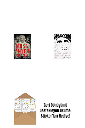 Musa Anter Cinayeti + Her Şey Bitti Ana'ya Söyleyin + Okuma Sticker'ları